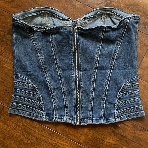 Denim top - Picture 2 of 2